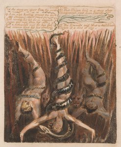 The First Book of Urizen, Plate 9